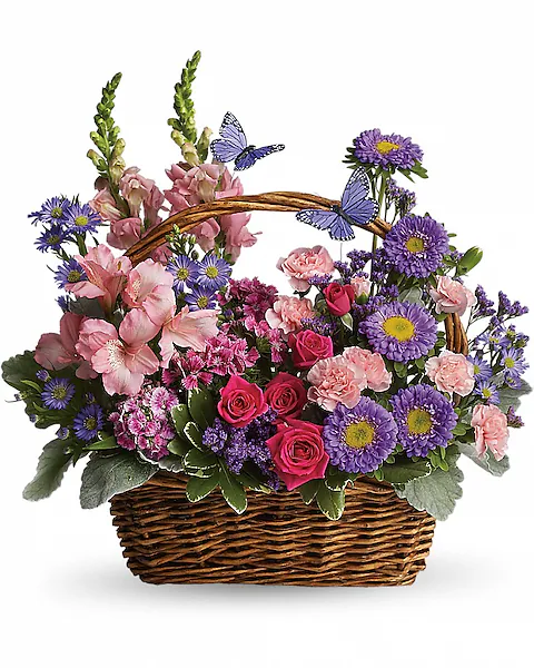 Country Basket Blooms